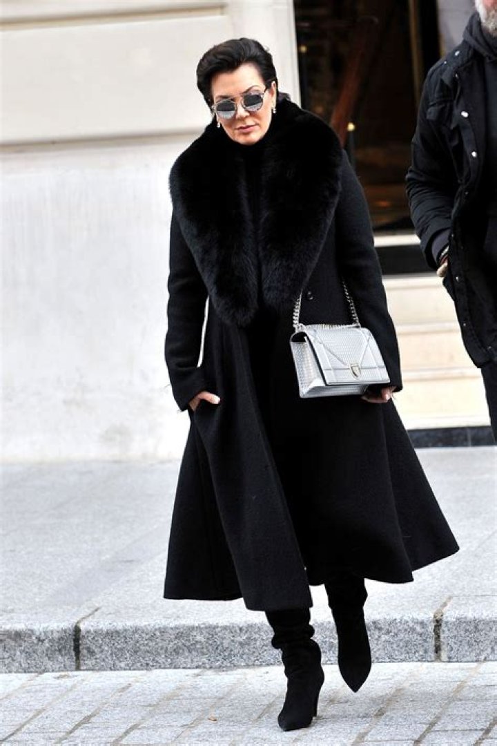 Kris Jenner In Paris