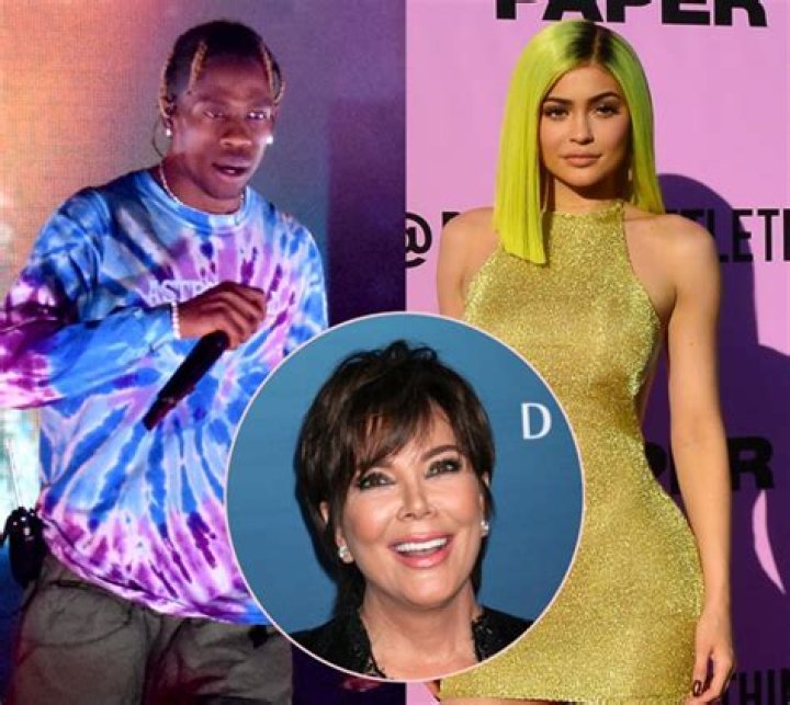 Kris Jenner, Travis Scott, Kylie Jenner