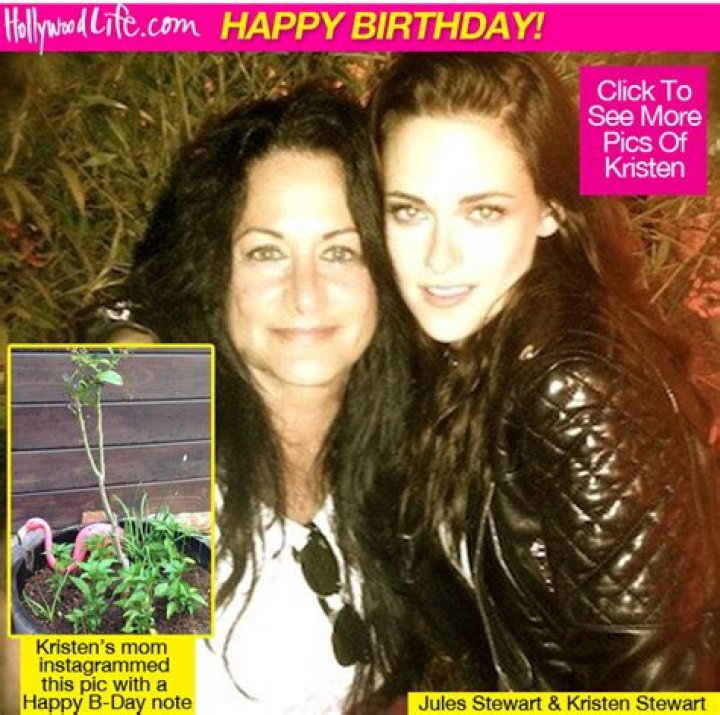 Kristen Stewart Mother Birthday Message