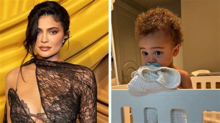 Kylie Jenner and her baby daughter Stormi