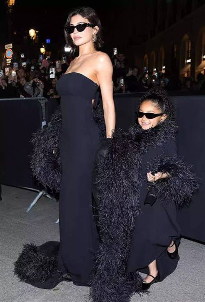Kylie Jenner and Stormi matching