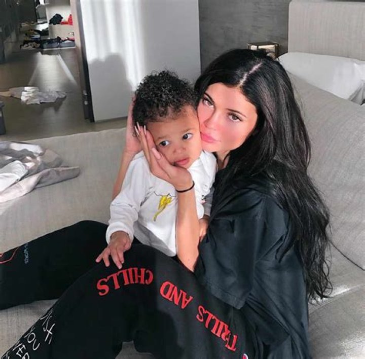 Kylie Jenner Cuddling With Stormi