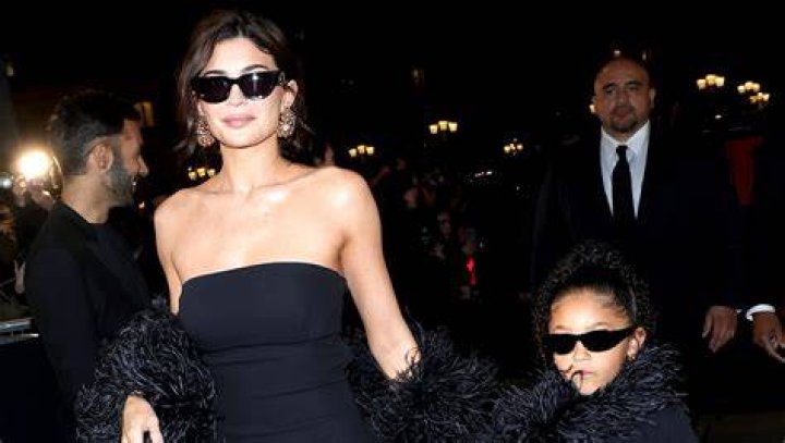 Kylie Jenner Stuns in Jean Paul Gaultier as the Gaultier Runway show in Paris, France. 25 Jan 2023 Pictured: Kylie Jenner. Photo credit: TheRealSPW / MEGA TheMegaAgency.com +1 888 505 6342 (Mega Agency TagID: MEGA936156_016.jpg) [Photo via Mega Agency]
