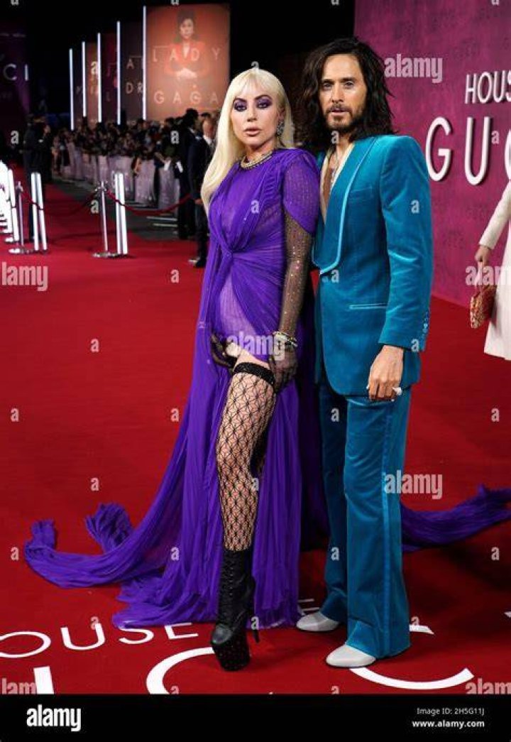 Lady Gaga and Jared Leto 'House of Gucci' film premiere, London, UK - 09 Nov 2021