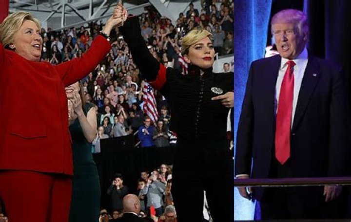 Lady Gaga Donald Trump