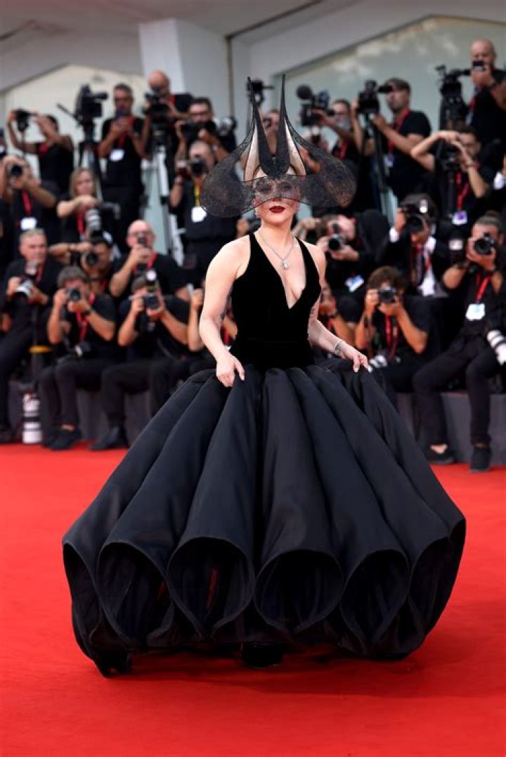 Lady Gaga on the red carpet