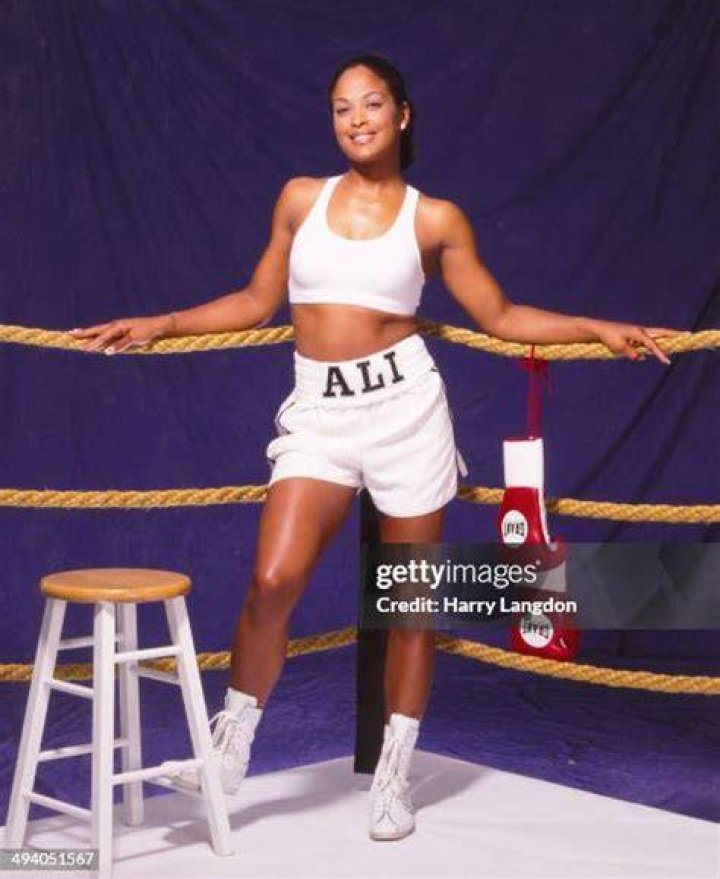 Laila Ali poses for a portrait on in New York Laila Ali Portrait Session, New York, USA - 27 Mar 2019