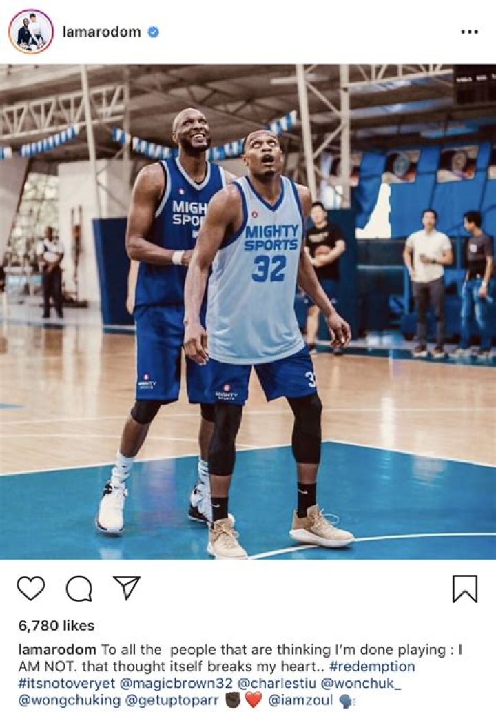 Lamar Odom NBA Career Over