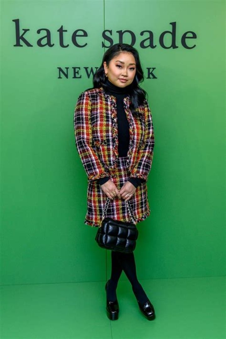 Lana Condor At Kate Spade