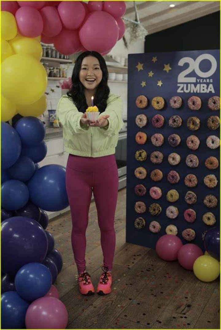 Lana Condor celebrates Zumba&rsquo;s 20th birthday
