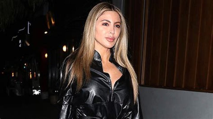 Larsa Pippen Rocks Leather Shorts & Thigh High Boots – Hollywood Life