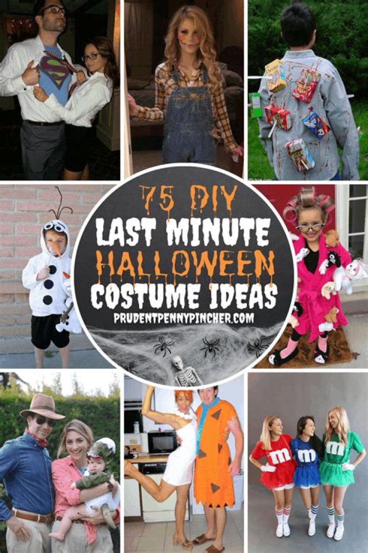 last minute halloween costumes