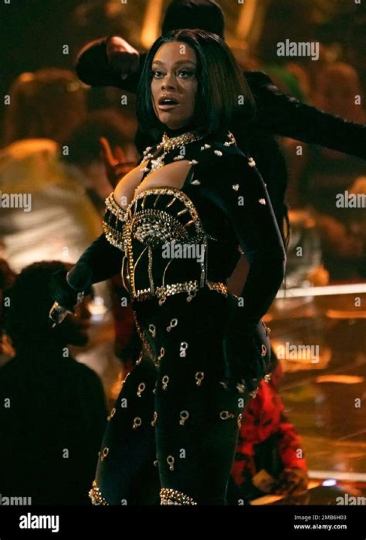 Latto performs at the BET Awards, at the Microsoft Theater in Los Angeles 2022 BET Awards - Show, Los Angeles, United States - 26 Jun 2022