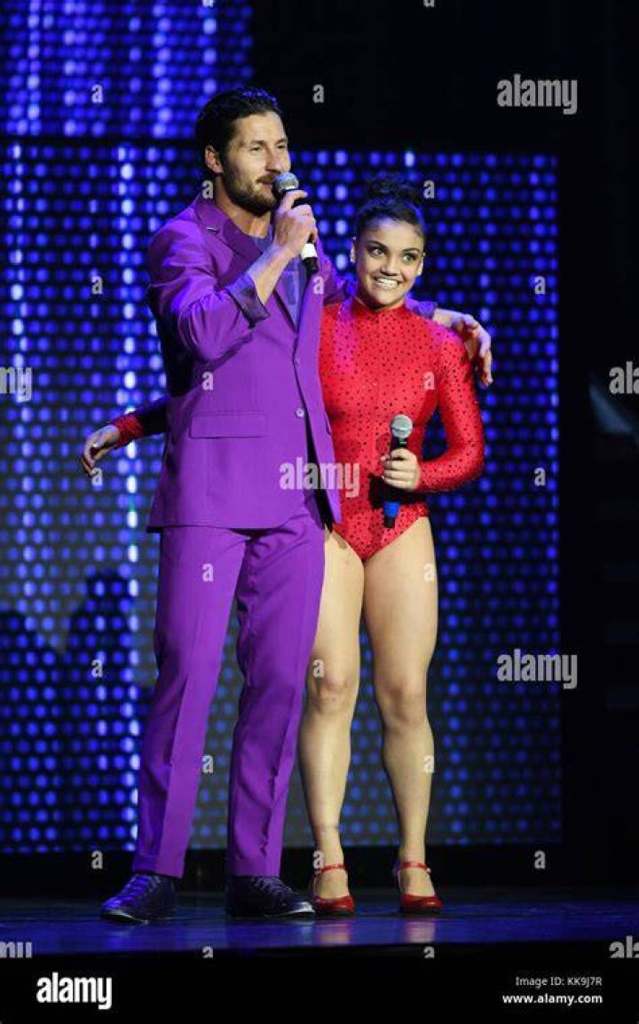 Laurie Hernandez Val Chmerkovskiy
