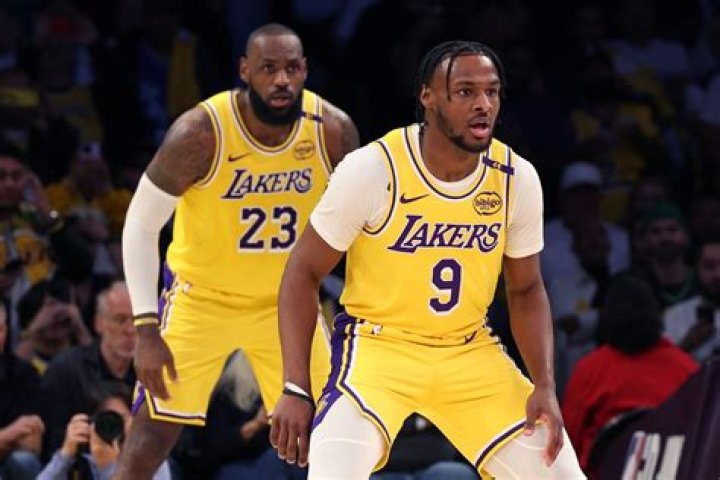 lebron james, bryce james, bronny james