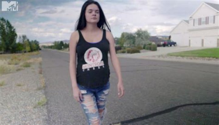 Lexi Tatman walks outside