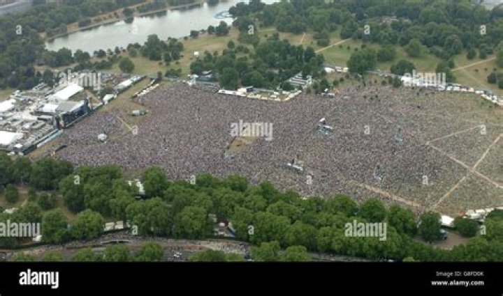 Live8 Concert in Hyde Park Gwyneth Paltrow and Her Daughter Apple Listening Tothe Opening of the Show and to Coldplay Whos Lead Singer Chris Martin is Apple's Father Gwyneth Paltrow - 02 Jul 2005
