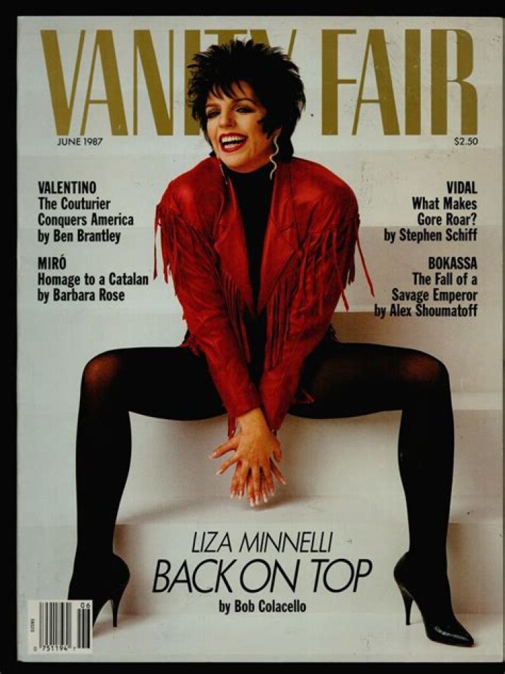 Liza Minnelli In A Red Dress