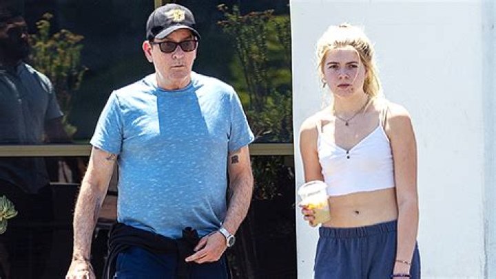 Lola Sheen Looks Tall Next To Charlie Sheen At Lunch: Photos – Hollywood Life