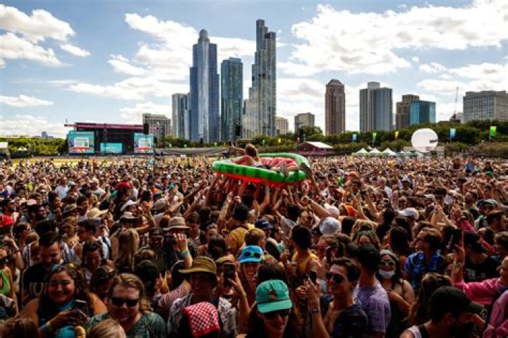 Lollapalooza Festival, Day 1, Chicago, USA &ndash; 01 Aug 2019