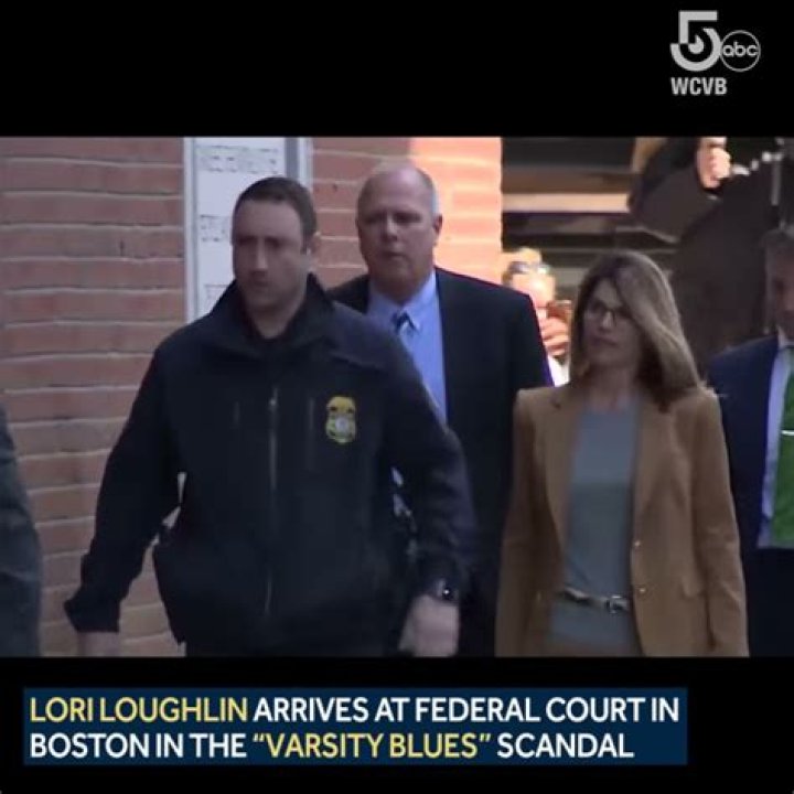 Lori Loughlin arrives at federal court in Boston, to face charges in a nationwide college admissions bribery scandal College Admissions-Bribery, Boston, USA - 03 Apr 2019