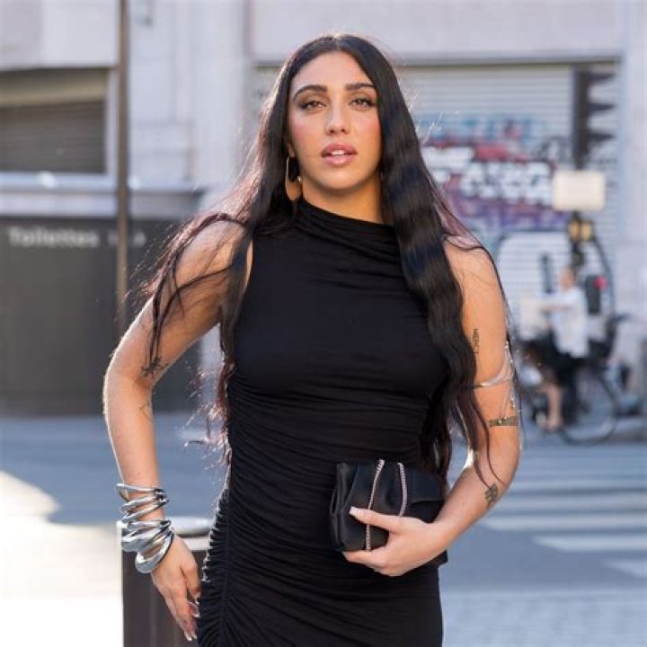 lourdes leon sheer top