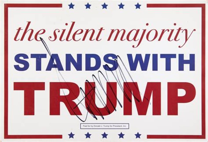 &lsquo;The Silent Majority Stands With Trump&rsquo;