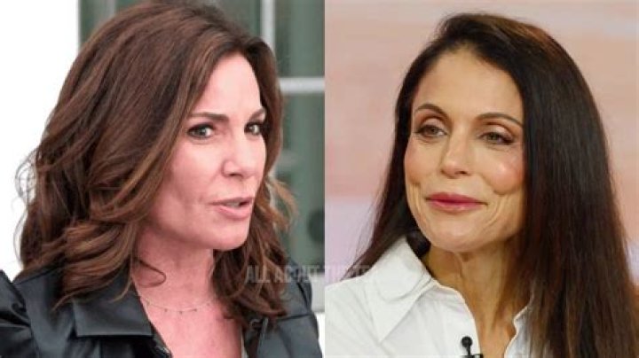 Luann de Lessep & Bethenny Franket at 'RHONY' season 11 reunion