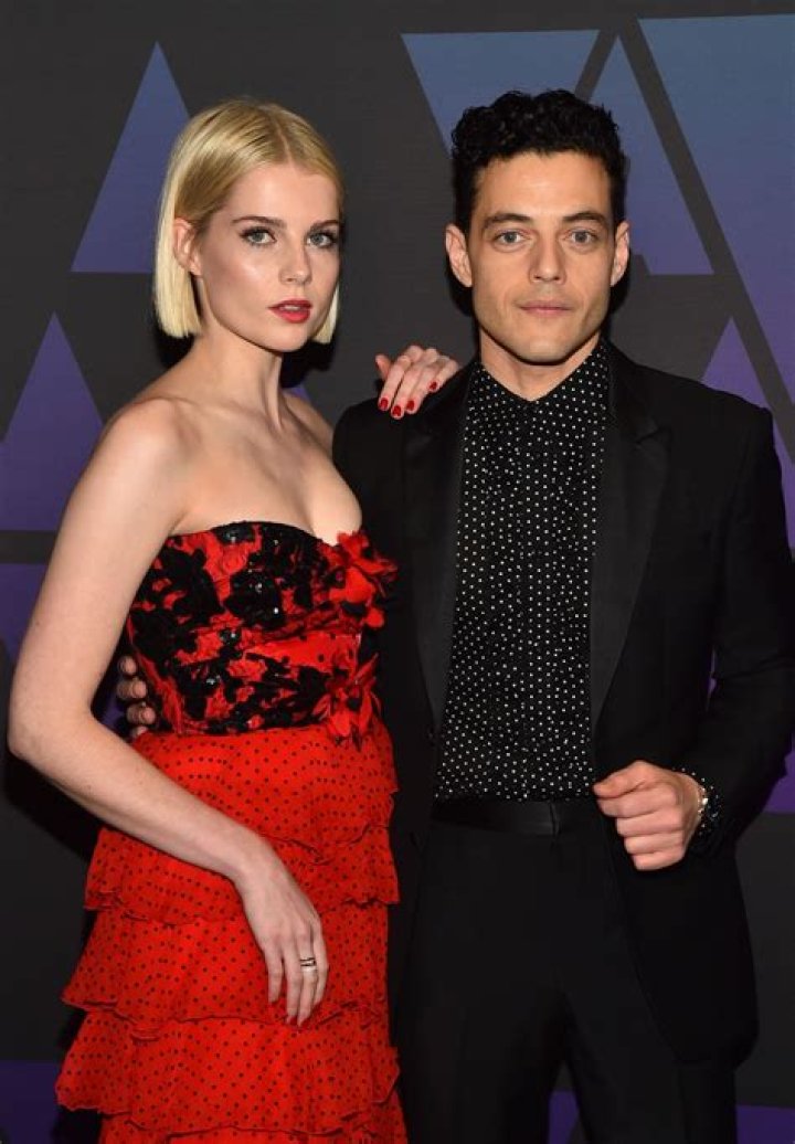 Lucy Boynton and Rami Malek Vanity Fair Oscar Party, Arrivals, Los Angeles, USA - 09 Feb 2020