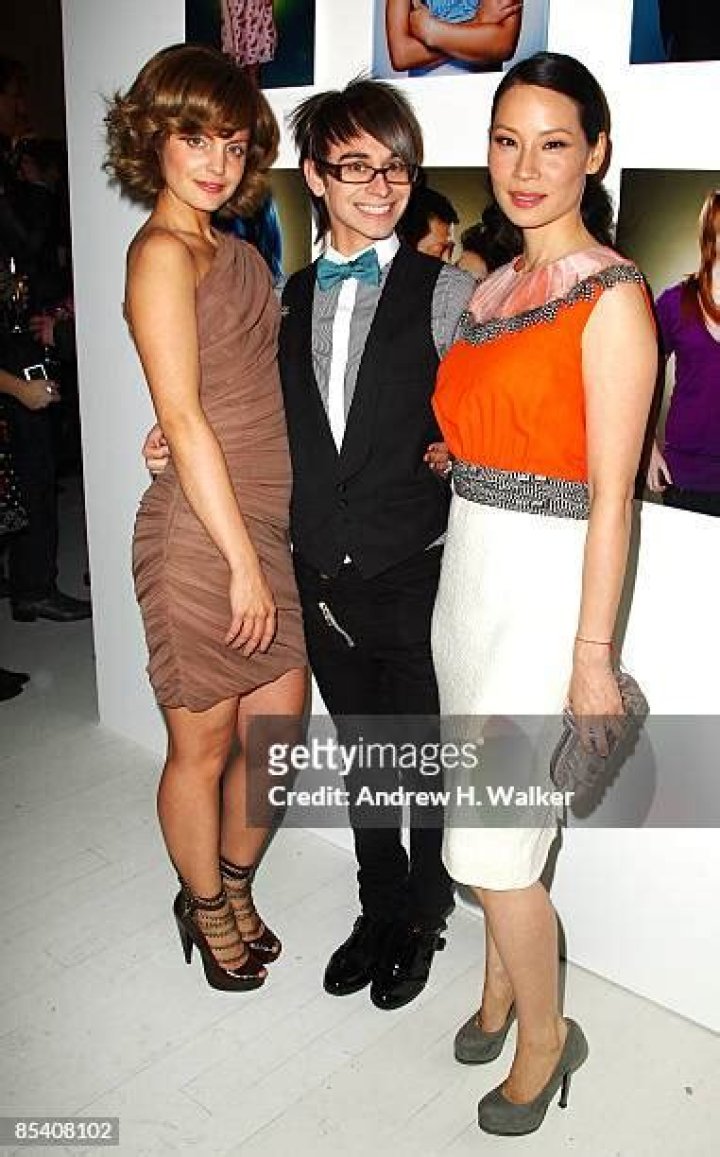 Lucy Liu At Christian Siriano Show