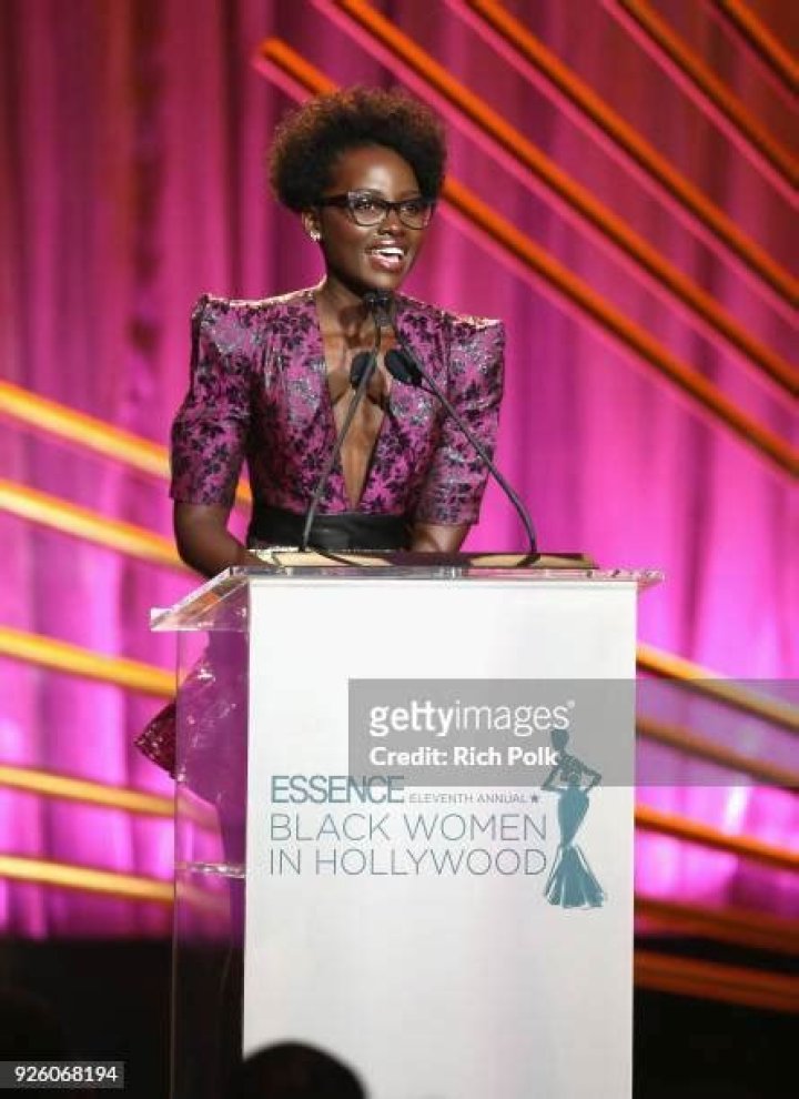 Lupita Nyong&rsquo;o at the 2018 Women&rsquo;s March in LA