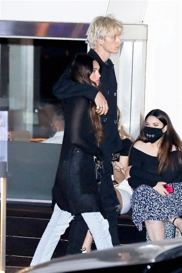Machine Gun Kelly Protectively Wraps An Arm Around Megan Fox On New Date Night — Pics