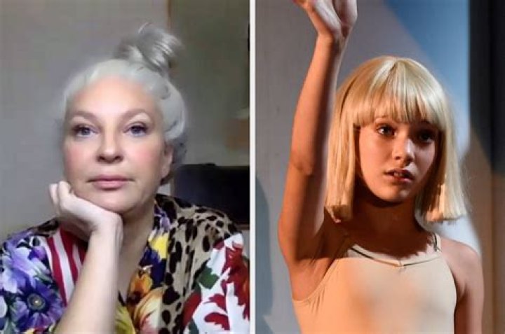 Maddie Ziegler & Sia pose together