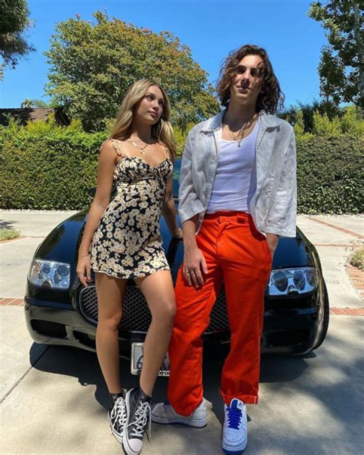 Maddie Ziegler and boyfriend Eddie Benjamin at the &lsquo;Bullet Train&rsquo; premiere