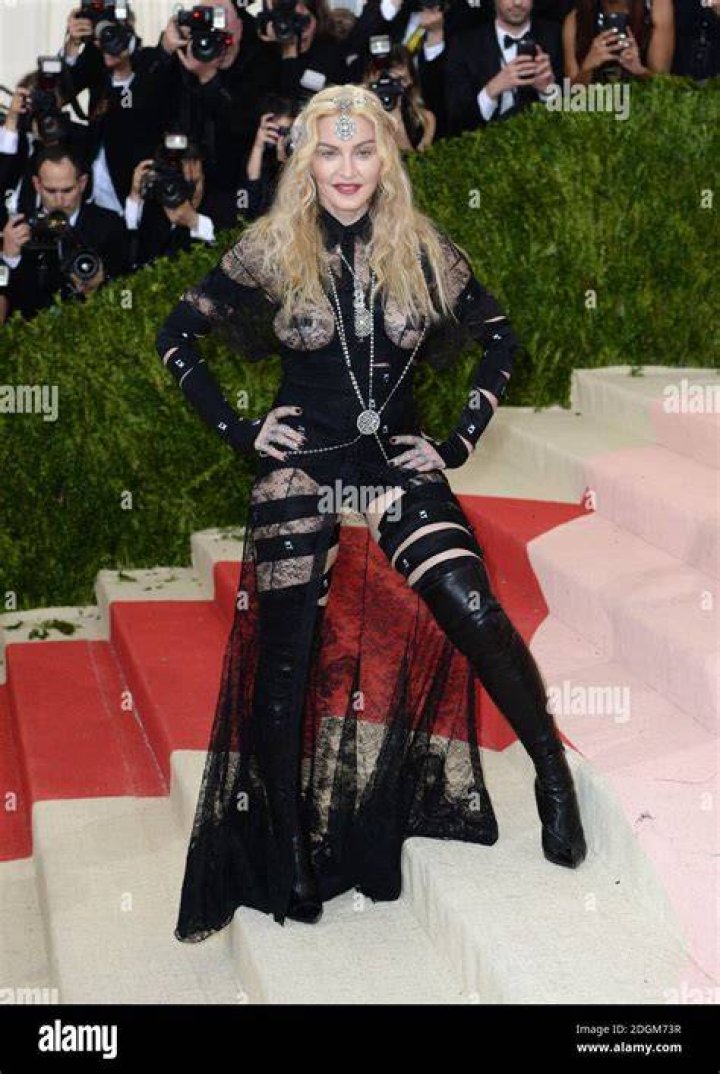 Madonna At The 2016 Met Gala