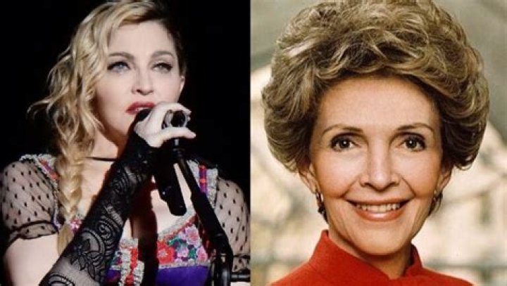 Madonna, Nancy Reagan