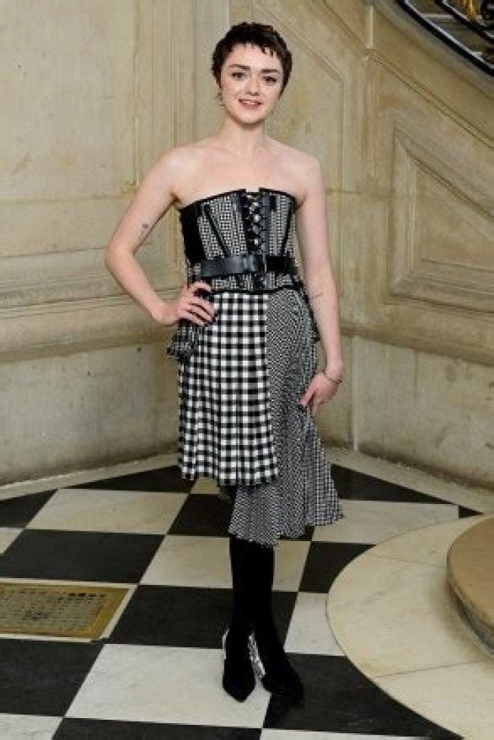 Maisie Williams Dior show, Arrivals, Haute Couture Fashion Week, Paris, France - 23 Jan 2023