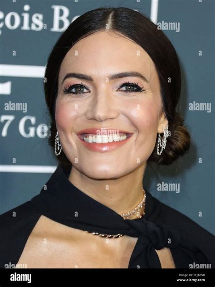 Mandy Moore wearing Elie Saab with Jimmy Choo shoes arrives at the 27th Annual Critics' Choice Awards held at the Fairmont Century Plaza Hotel on March 13, 2022 in Century City, Los Angeles, California, United States. 27th Annual Critics' Choice Awards - Arrivals, Fairmont Century Plaza Hotel, Century City, Los Angeles, California, United States - 14 Mar 2022