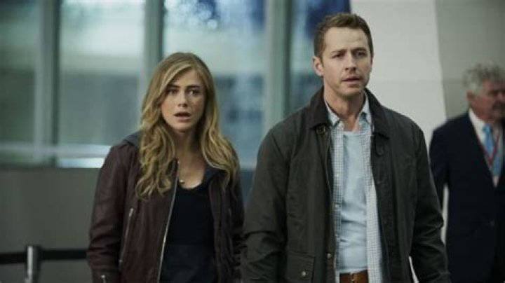 MANIFEST SEASON 04. (L to R) Luna Blaise as Olive Stone, Luna Blaise as Olive Stone in Manifest Season 04. Josh Dallas as Ben Stone, Josh Dallas as Ben Stone in Manifest Season 04. Cr. Netflix &copy; 2022