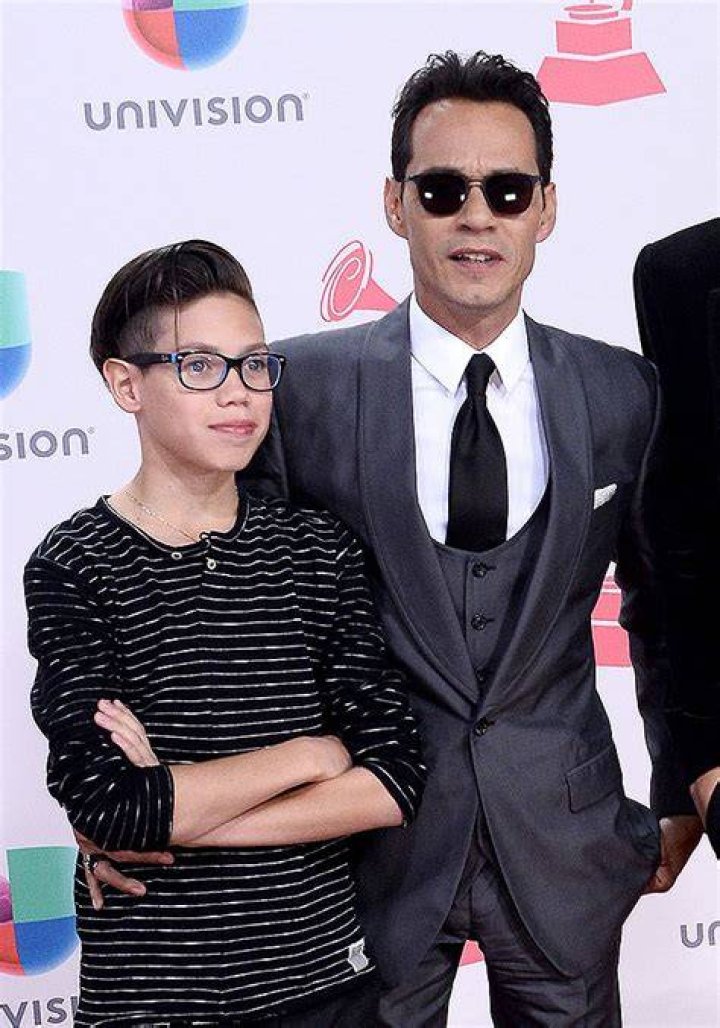 Marc Anthony With Son Ryan