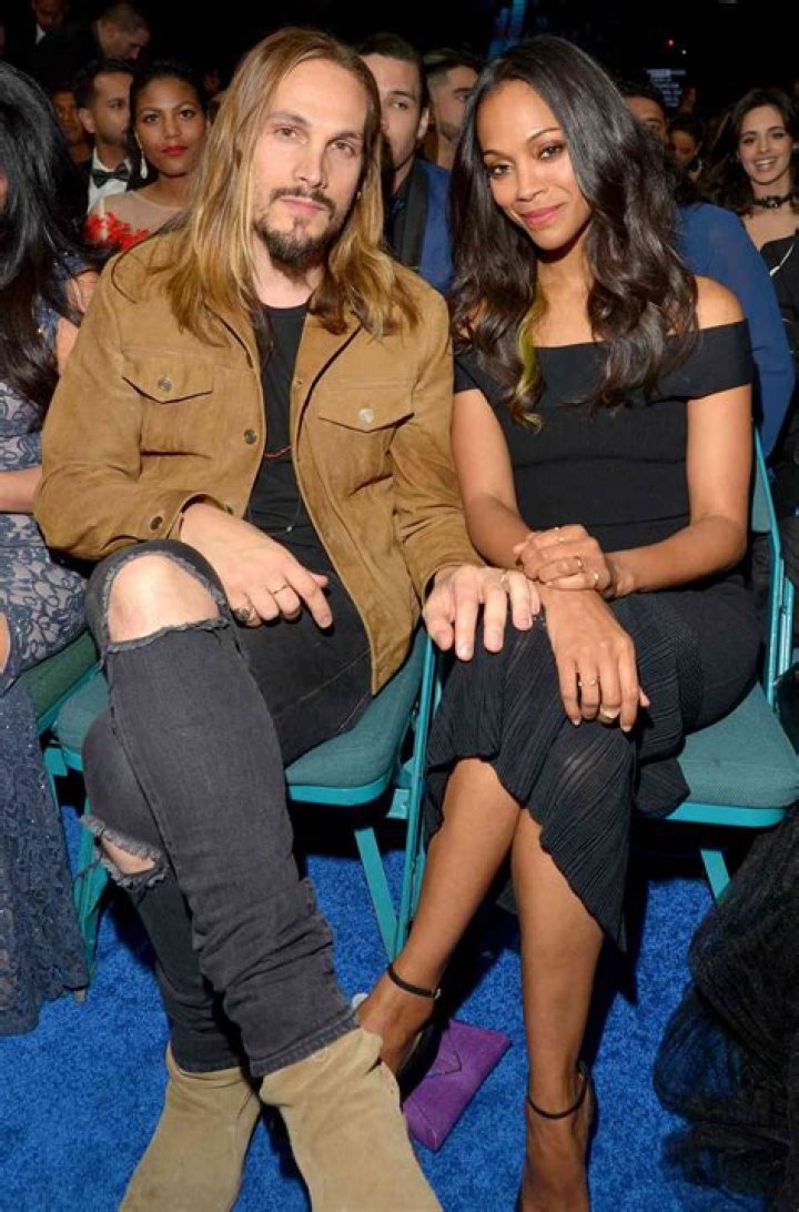 Marco Perego and Zoe Saldana LACMA Art and Film Gala, Arrivals, Los Angeles, USA - 02 Nov 2019