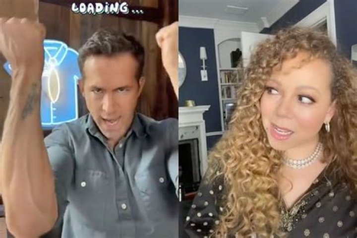 Mariah Carey & Ryan Reynolds Duet ‘Fantasy’ & She Gives Him Side Eye – Hollywood Life
