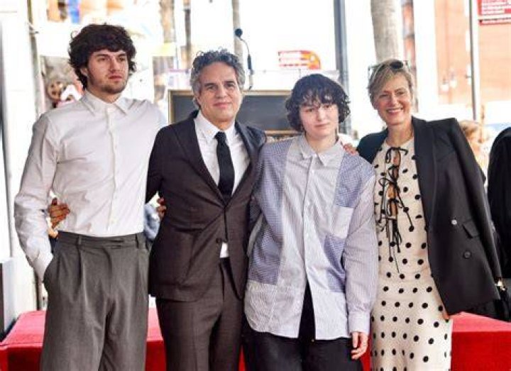 Mark Ruffalo & his wife Sunrise