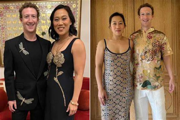 Mark Zuckerberg and wife Priscilla Chan