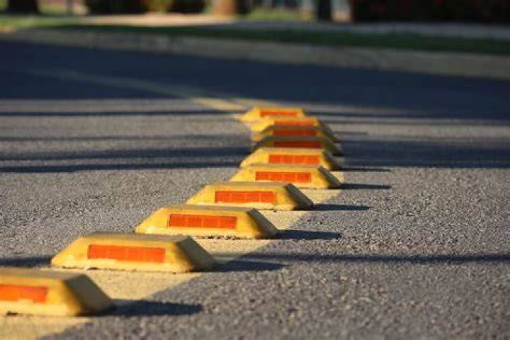 Markers are placed at the site of a shooting in Ohio