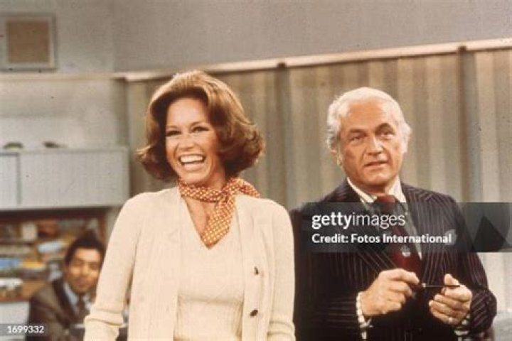 Mary Tyler Moore and Ted Knight