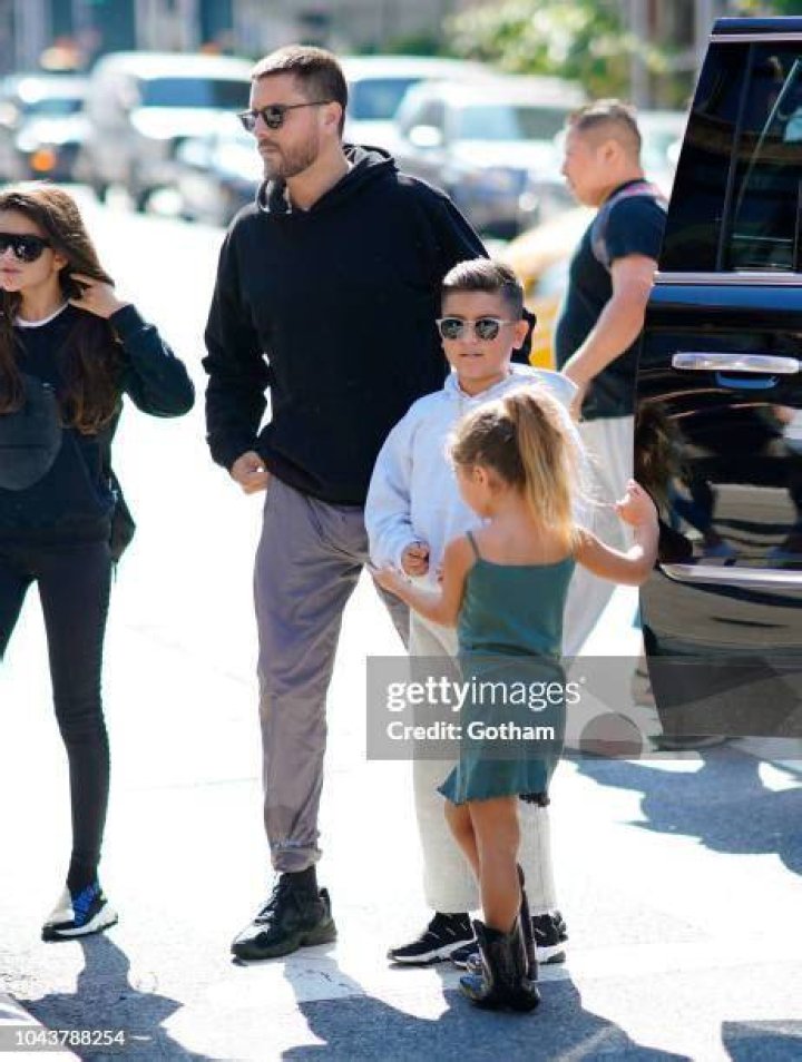 Mason Disick Has Lunch With Kourtney Kardashian