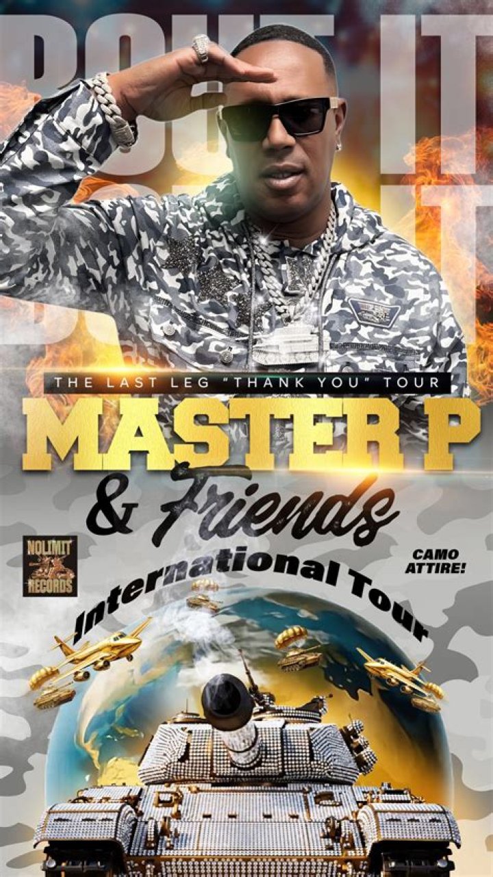 Master P performs at day one of the Astroworld Music Festival at NRG Park, in Houston, Texas 2021 Astroworld Festival - Day One, Houston, United States - 05 Nov 2021