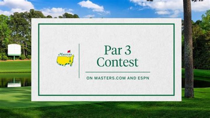Masters &ndash; Par 3 Tournament 2023