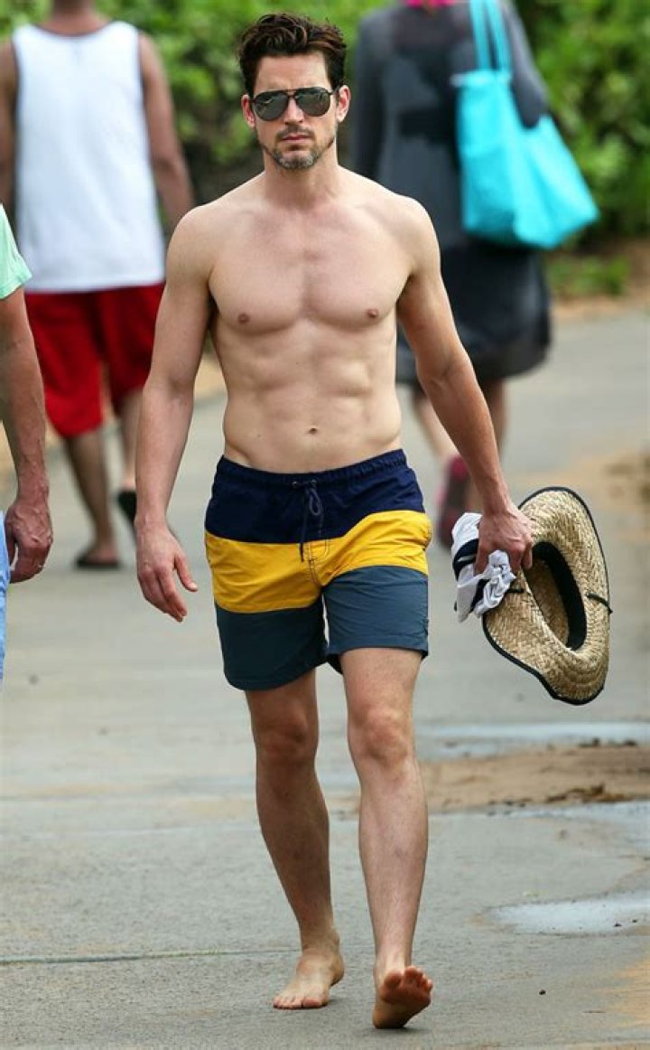Matt Bomer Flaunts Sexy, Chiseled Abs At The Beach — See Pics
